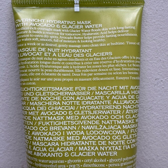 ORIGINS Drink Up Intensive overnight hydrating Mask with Avocado & Glacier Water - Picture 3 of 3